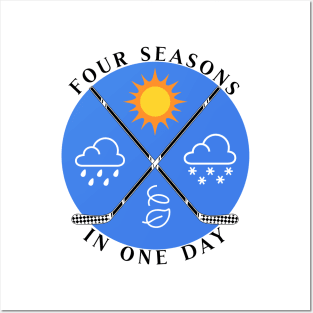 Four Seasons in One Day Posters and Art